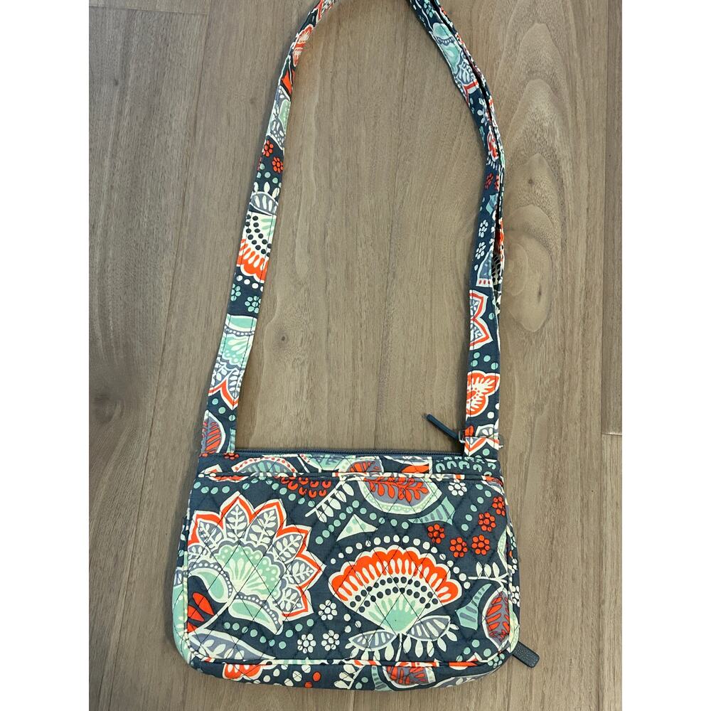 Vera Bradley Quilted Cotton Crossbody Purse in Nomadic Floral Print - Picture 4 of 9